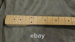 Squier / Fender Bronco Bass Guitar Neck Standard Headstock Maple Loaded + Tuners