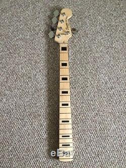 Squier Jazz Bass neck 5 string Loaded with tuners