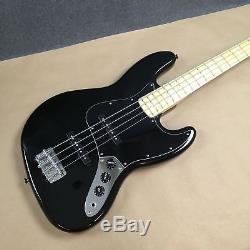 Squier Vintage Modified'77 Jazz Bass Guitar -with HS CASE, Tuner & Cable Black