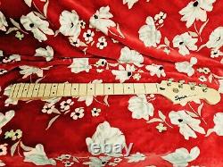 Squier by Fender Bronco Bass Short Scale Guitar Neck Maple Fretboard + Tuners