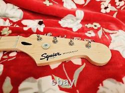 Squier by Fender Bronco Bass Short Scale Guitar Neck Maple Fretboard + Tuners