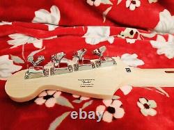Squier by Fender Bronco Bass Short Scale Guitar Neck Maple Fretboard + Tuners