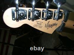 Squire Mikey Way Fender Mustang Bass great shape