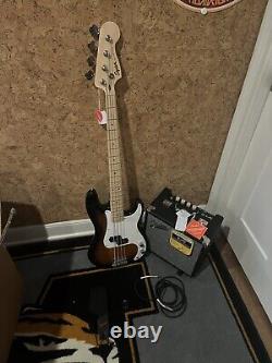 Squire by fender bass guitar