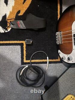 Squire by fender bass guitar