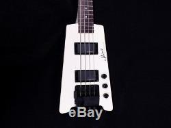 Steinberger Spirit XT-2DB Standard DB-Tuner White Electric Bass Guitar with Gigbag