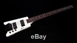 Steinberger Spirit XT-2DB Standard DB-Tuner White Electric Bass Guitar with Gigbag