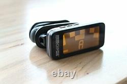 StroboClip HD Clip-On Tuner Guitar, Bass, Violin, Ukulele, Harp, Black