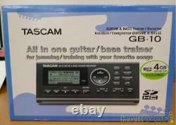 TASCAM GB-10 Portable Guitar & Bass Trainer/Recorder Good Condition from Japan