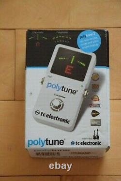 TC ELECTRIC polytune 2 Polyphonic & Chromatic Guitar & Bass Tuner NEW