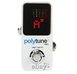 TC Electronic POLYTUNE 3 MINI Tiny Polyphonic Tuner