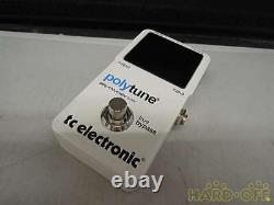 TC Electronic PolyTune Polyphonic LED Guitar Tuner Pedal From Japan