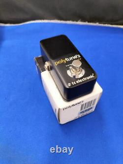 TC Electronic Polytune 2 Mini Noir Tuner Guitar Pedal from Japan