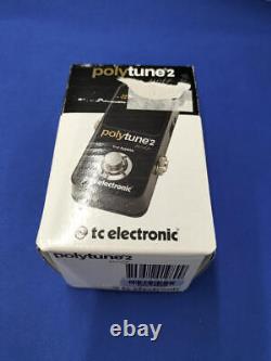 TC Electronic Polytune 2 Mini Noir Tuner Guitar Pedal from Japan