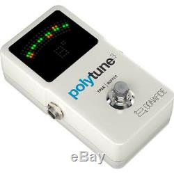 TC Electronic Polytune 3 Polyphonic Tuner Pedal for Electric Guitar and Bass