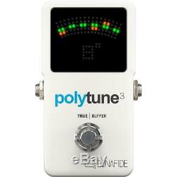 TC Electronic Polytune 3 Polyphonic Tuner Pedal for Electric Guitar and Bass