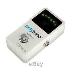 TC Electronic Polytune 3 Polyphonic Tuner Pedal for Electric Guitar and Bass