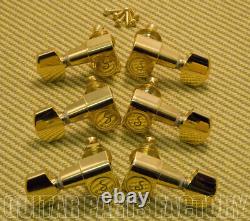 TK-7973-002 Schaller Mini M6 Gold 3x3 Guitar Tuners