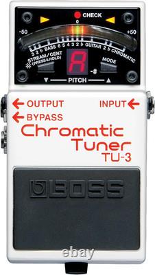 TU-3 Chromatic Tuner Pedal with Bypass