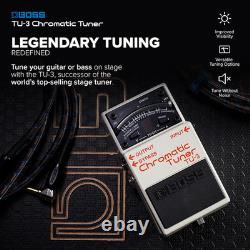 TU-3 Chromatic Tuner Pedal with Bypass