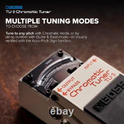 TU-3 Chromatic Tuner Pedal with Bypass