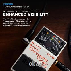 TU-3 Chromatic Tuner Pedal with Bypass