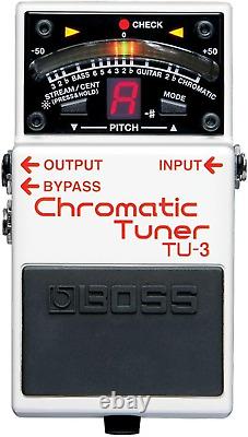 TU-3 Chromatic Tuner Pedal with Bypass