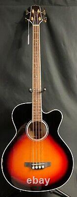 Takamine GB72CE-BSB Jumbo Acoustic-Electric Bass Guitar Vintage Sunburst