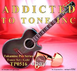 Takamine Pro Series Tuner 6 STRING SET / GOLD / Genuine OEM Part TP0516