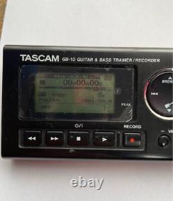 Tascam GB-10 Guitar and Bass Trainer Recorder media format MP3 audio Used JPN