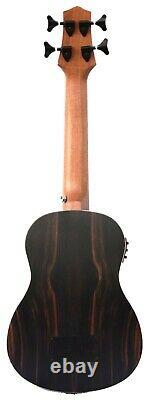 UBASS Ebony Wood Bass 30'' Ukulélé (Free Shipped in USA)