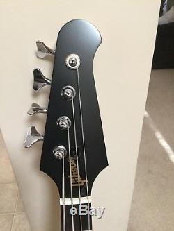 USA Gibson EB-4 Satin Vintage Sunburst Bass GuitarSamp Ash Body/Grover Tuners