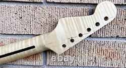 USA MK 1 Piece Flame Maple Guitar NECK for American Fender Strat Tele 1PM1