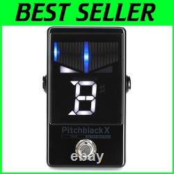 Ultra-Accurate Pitchblack Guitar Tuner with Multiple Display Modes & Easy Setup