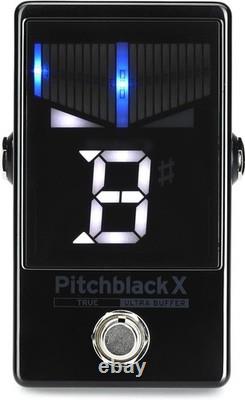 Ultra-Accurate Pitchblack Guitar Tuner with Multiple Display Modes & Easy Setup