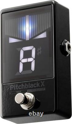 Ultra-Accurate Pitchblack Guitar Tuner with Multiple Display Modes & Easy Setup