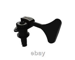 Ultralite Bass Guitar Tuner Set 4 Black Tuners 3/8 Post Size 2 Bass Si