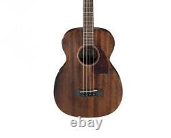 Used Ibanez PCBE12MHOPN Acoustic Bass Guitar Open Pore Natural Finish