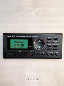 Used Tascam / GB-10 guitar & bass trainer/recorder Linear PCM Recorder