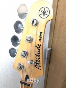 Used! YAMAHA ATTITUDE 75M Mr. Big Billy Sheehan Signature Model Red withD-Tuner