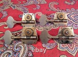 VINTAGE 1964 to 1965 PRE-CBS FENDER BASS TUNERS PRECISION, JAZZ BASS