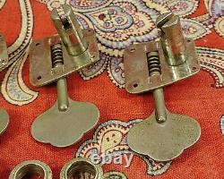 VINTAGE 1973 FENDER BASS TUNERS with FERRULES & SCREWS -JAZZ, PRECISION, TELE BASS