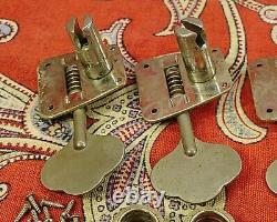 VINTAGE 1973 FENDER BASS TUNERS with FERRULES & SCREWS -JAZZ, PRECISION, TELE BASS