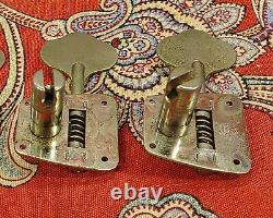 VINTAGE 1973 FENDER BASS TUNERS with FERRULES & SCREWS -JAZZ, PRECISION, TELE BASS