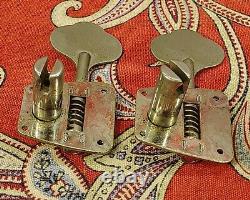 VINTAGE 1973 FENDER BASS TUNERS with FERRULES & SCREWS -JAZZ, PRECISION, TELE BASS