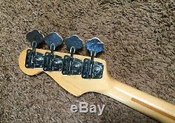 VINTAGE 1977 FENDER PRECISION BASS NECK with TUNERS ALL ORIGINAL 1978 77 78 70s