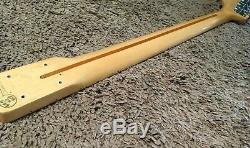 VINTAGE 1977 FENDER PRECISION BASS NECK with TUNERS ALL ORIGINAL 1978 77 78 70s