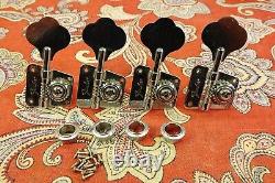 VINTAGE LATE 1970s FENDER BASS TUNERS with FERRULES & SCREWS 1976, 77, 78, 79