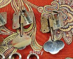 VINTAGE LATE 1970s FENDER BASS TUNERS with FERRULES & SCREWS 1976, 77, 78, 79