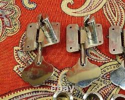 VINTAGE LATE 1970s FENDER BASS TUNERS with FERRULES & SCREWS 1976, 77, 78, 79